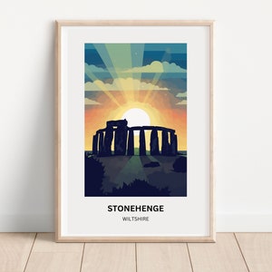 Stonehenge | Stonehenge Kunst | Stonehenge Kunstdruck | Stonehenge Poster