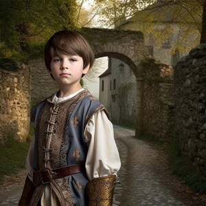 Medieval Fantasy Castle Digital Background / Cobblestone Street Backdrop / Fairy Tale / for photographers / Digital Artist / Photoshop
