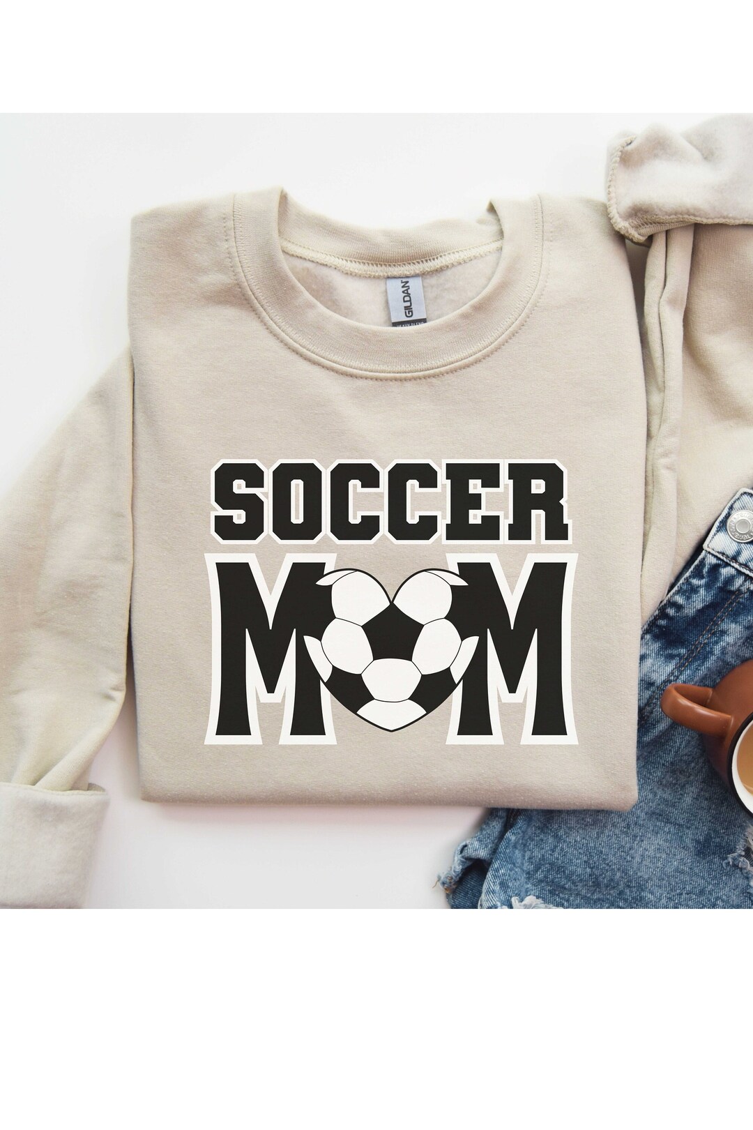 Soccer Mom Sweatshirt Soccer Mom Shirt Soccer Gift Soccer Shirt Sport