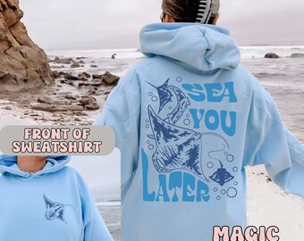 Stingray Hoodie Protect Our Oceans Hoodie Save The Ocean Respect The Locals Hoodie Marine Biologist Surfing Hoodie Stingray Lover Gift