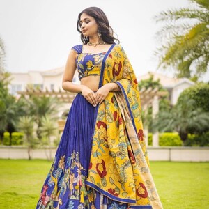 Kalamkari ghagra choli discount