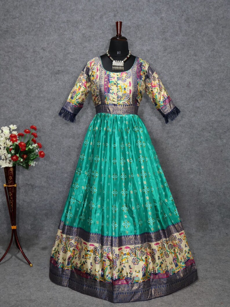 Anarkali Gown Party Wear Wedding Suit For Women Custom Stitched anarkali-gown-party-wear-wedding-suit-for-women-custom-stitched