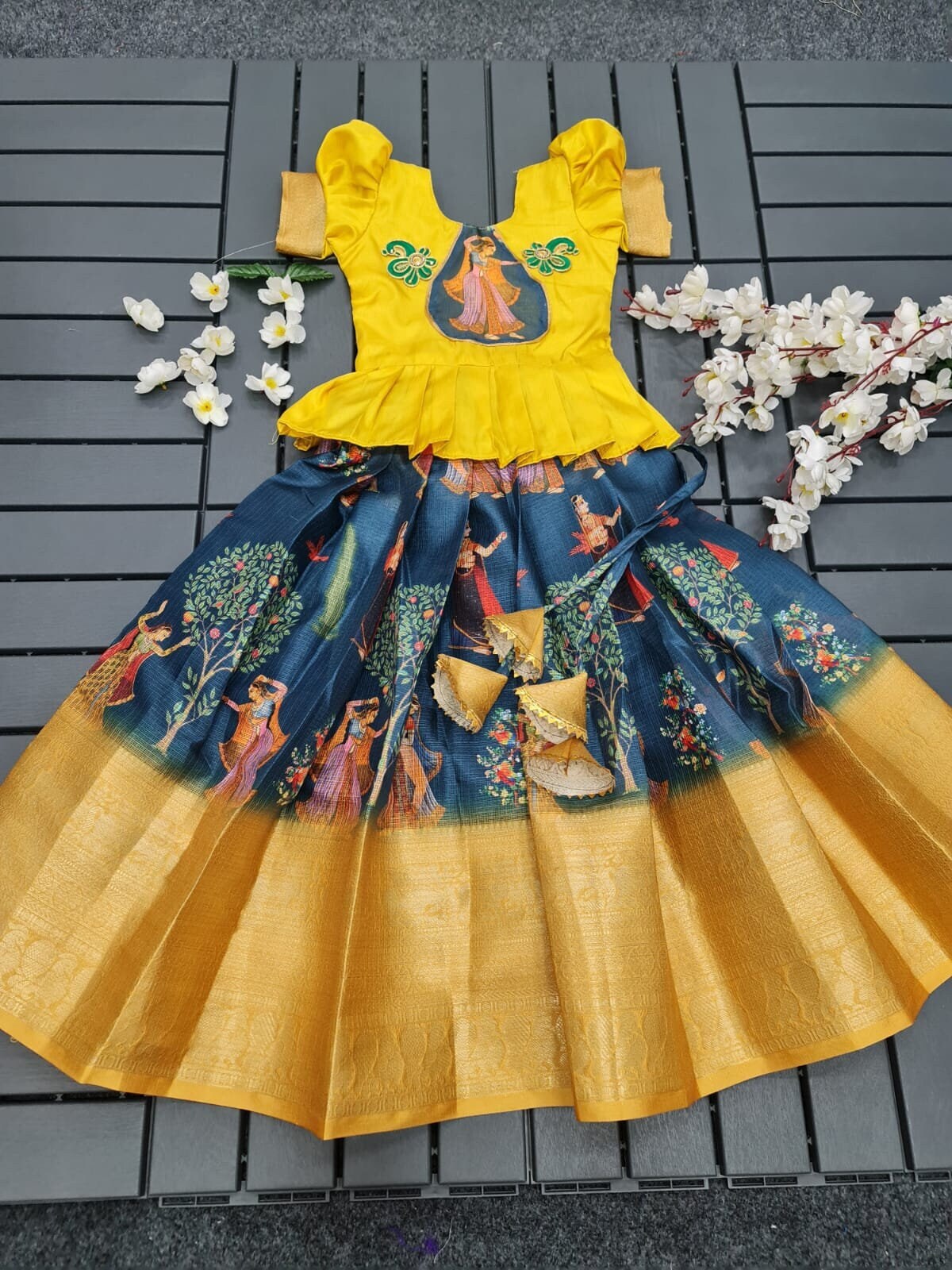 Kalamkari frocks designs hot sale