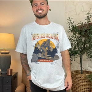 fun shirt big foot tshirt funny t-shirt yeti tee gift for him gift for dad dad gift gift for husband funny sasquatch shirt funny big foot
