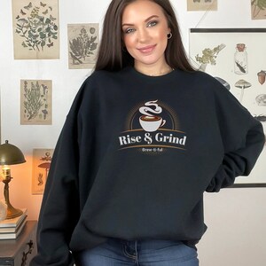 motivational sweater coffee sweater gift for her mothers day gift gift for mom mom gift funny sweatshirt sassy sweater gift for coffee lover