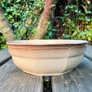 Homespun Stoneware Serving Bowl Mikasa 8&quot; Bowl