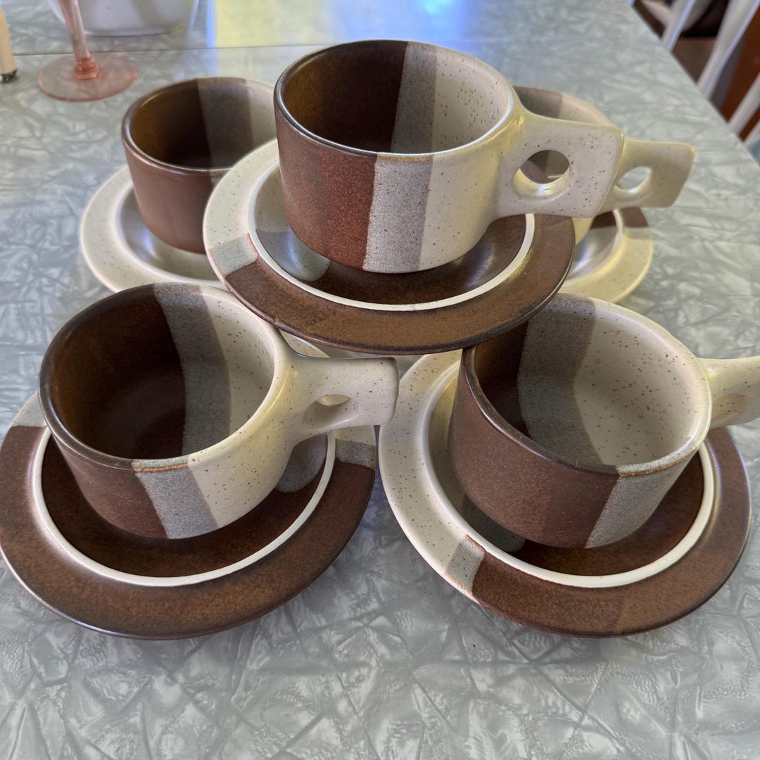 Ceramic Cup Fabrik Stoneware Set Of Cup And Saucer Jim Mcbride