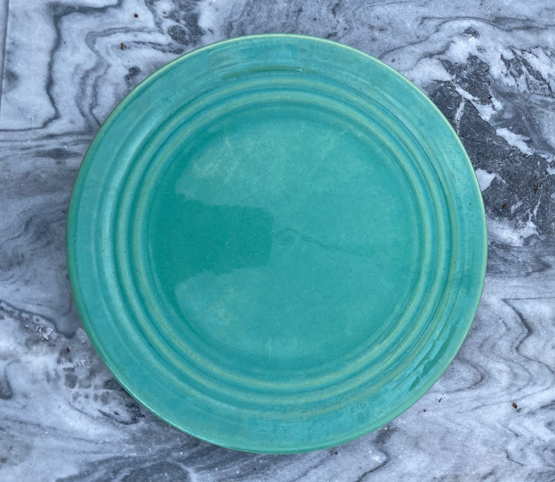 Bauer Ringware Jade Plate 8 Salad Plate Early Edition Etsy