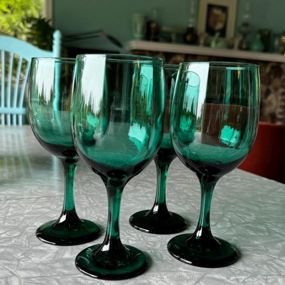 wine glasses nearby Tipsy Wine Glasses Set of 2