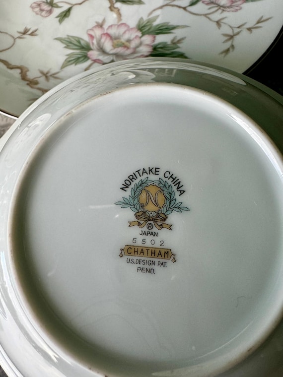 Noritake Chatham 7 Piece Complete Place Setting Vintage 1950s