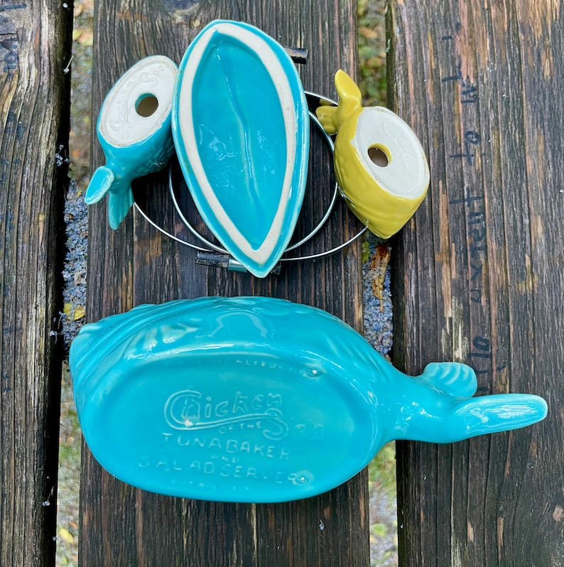 Chicken Of The Sea Vintage Tuna Casserole and Salt & Pepper Set