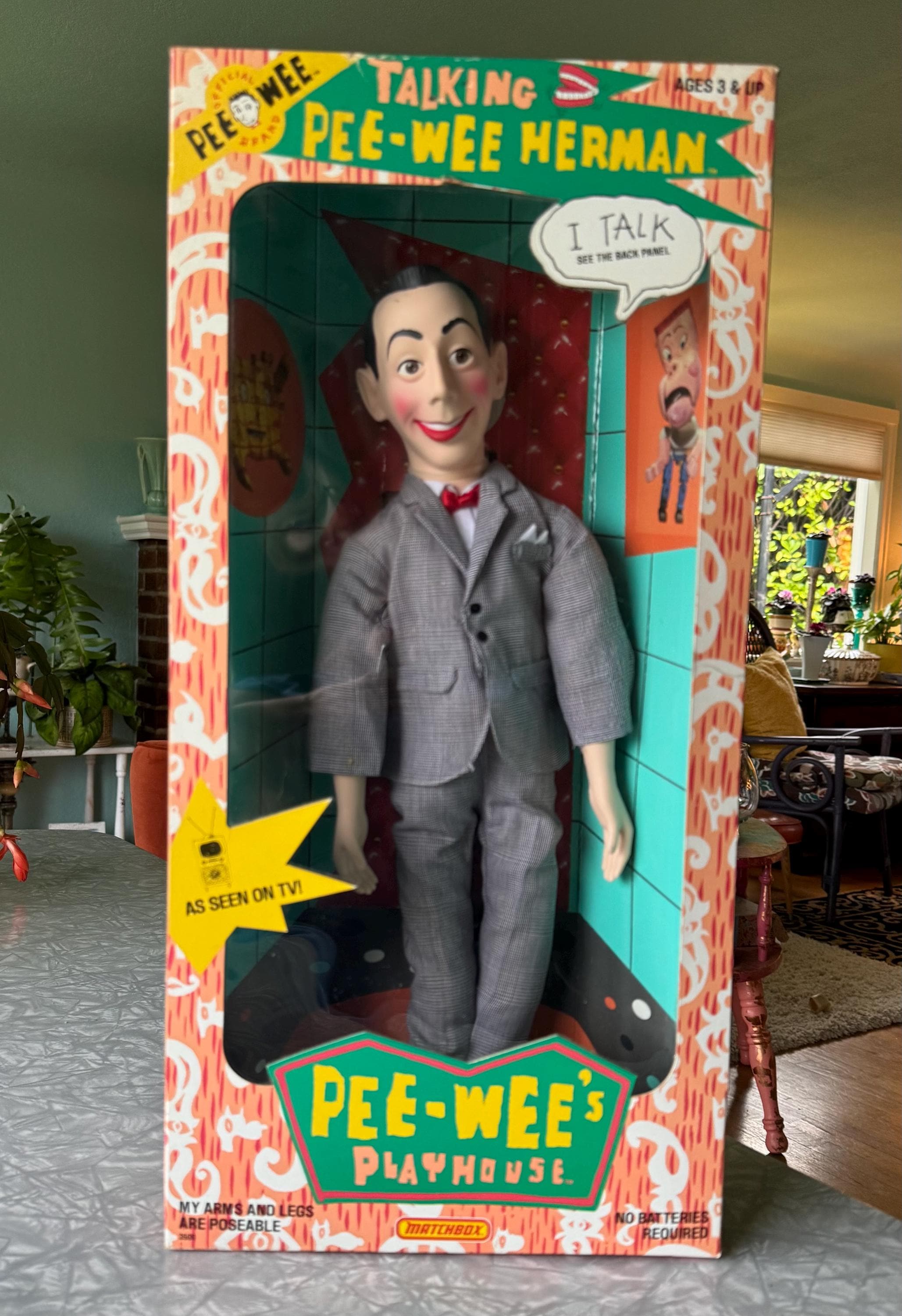 Pee Wee Herman Doll 1987 - Etsy