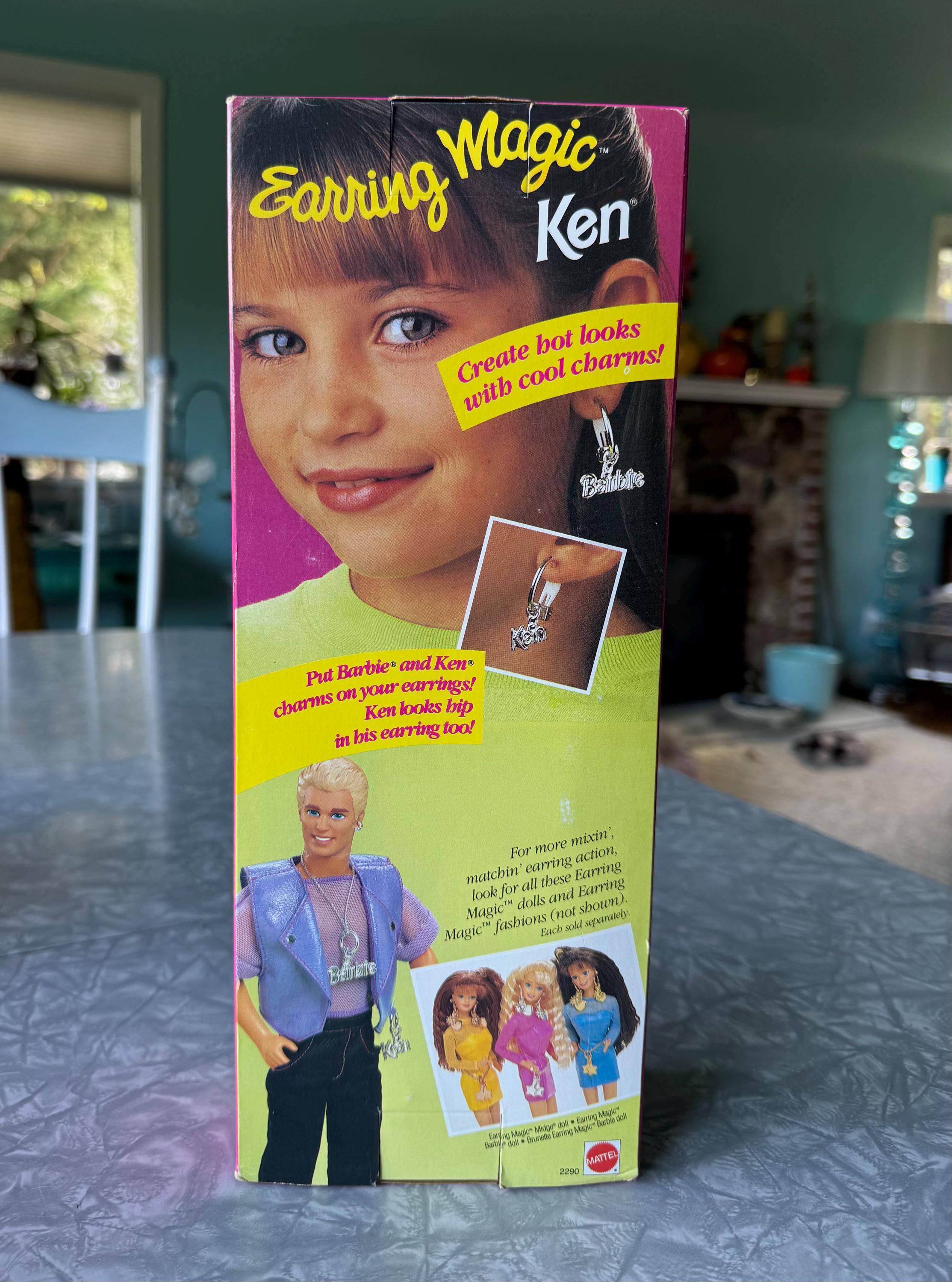 Magic Key Ken Earring Magic Ken Vintage 1992 No. 2290 Mattel Barbie - Etsy