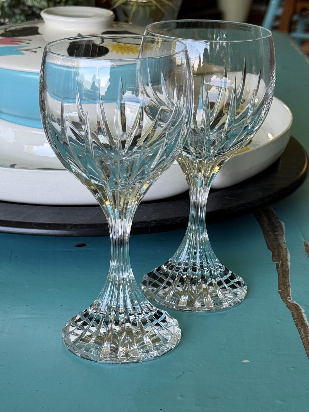 Set of 2 Baccarat Massena Wine Glass 1344102 Large - Etsy