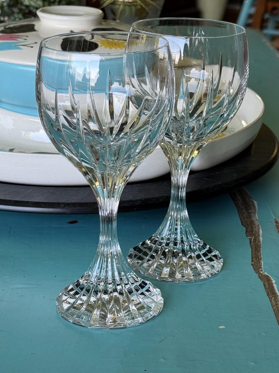 Set of 2 Baccarat Massena Wine Glass 1344102 Large - Etsy