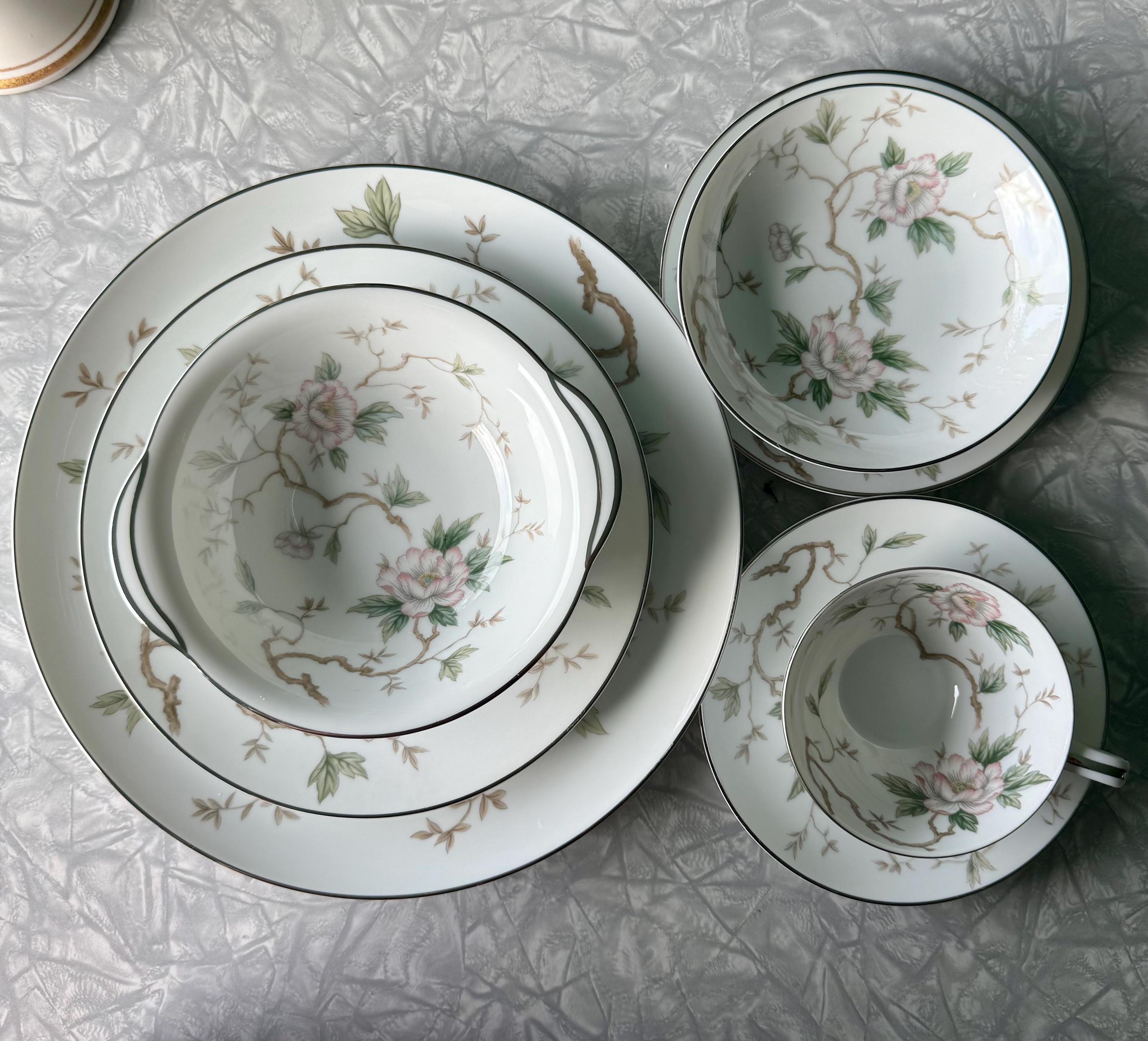 Noritake Chatham 7 Piece Complete Place Setting Vintage 1950s