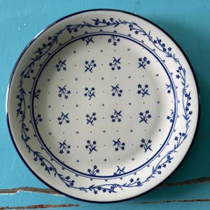  Vintage Blue プレート 2枚セット Provence 260 Bouquet Blue Plates - Etsy