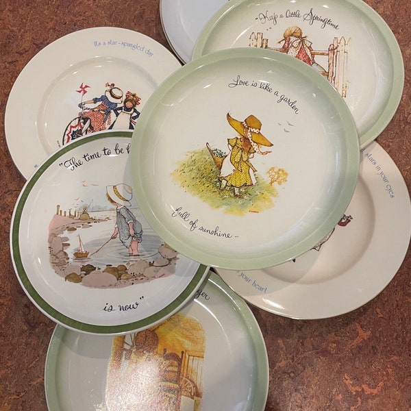 Vintage Holly Hobby Select Collection Plates Your Choice