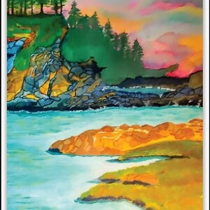 Sunset Bay Oregon Print