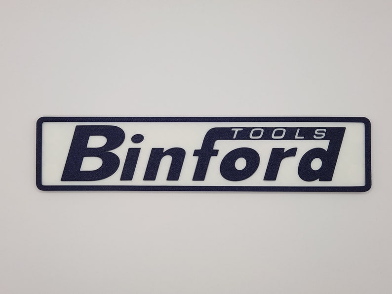 Home Improvement Binford Sign 3D Printed Magnetic Decor TV Show Fan Gift Nostalgic Collectible image 3