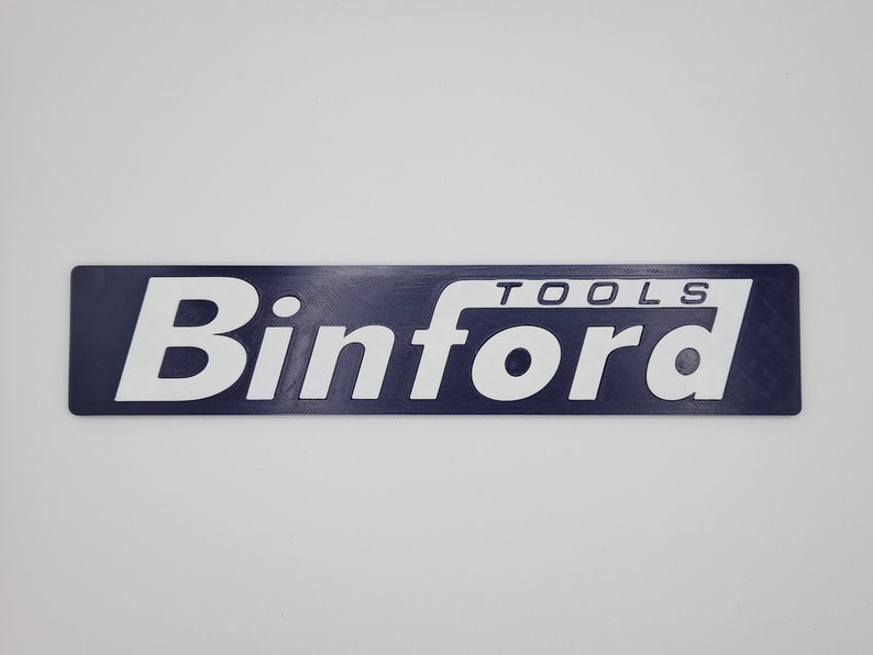 Home Improvement Binford Sign 3D Printed Magnetic Decor TV Show Fan Gift Nostalgic Collectible image 5