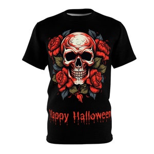 Halloween Tshirt Roses