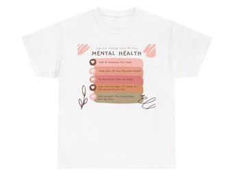 Mental Health Tips Tee