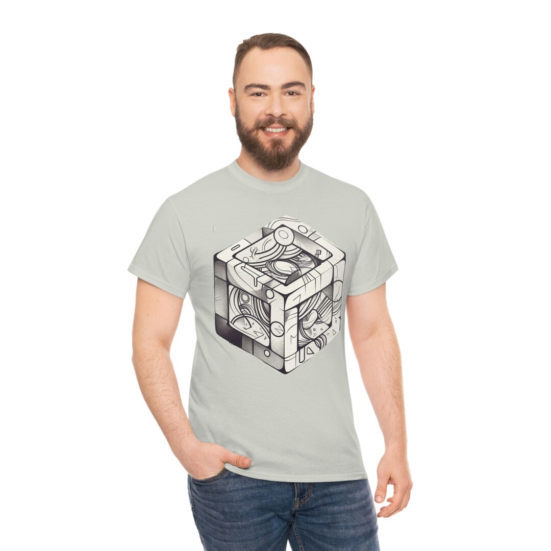 Cube Tshirt - Etsy