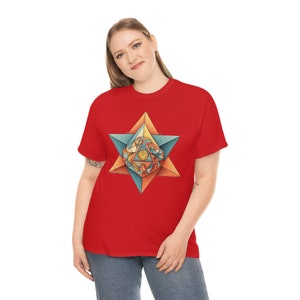 Stern Tetraeder Tee