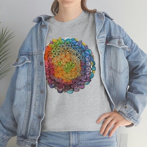 Flower of Life Mandala tee
