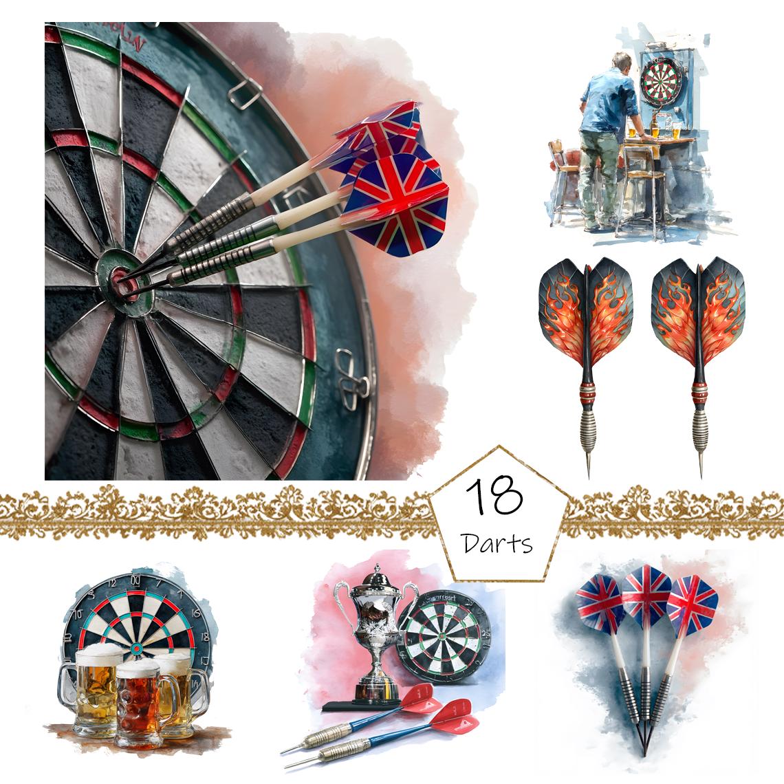 24 X Dartboard Stickers Crafts Labelling | Offer Of The Day