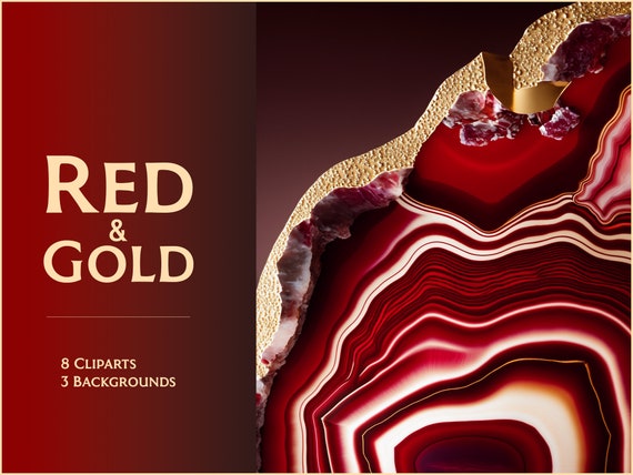 Red agate geode deals