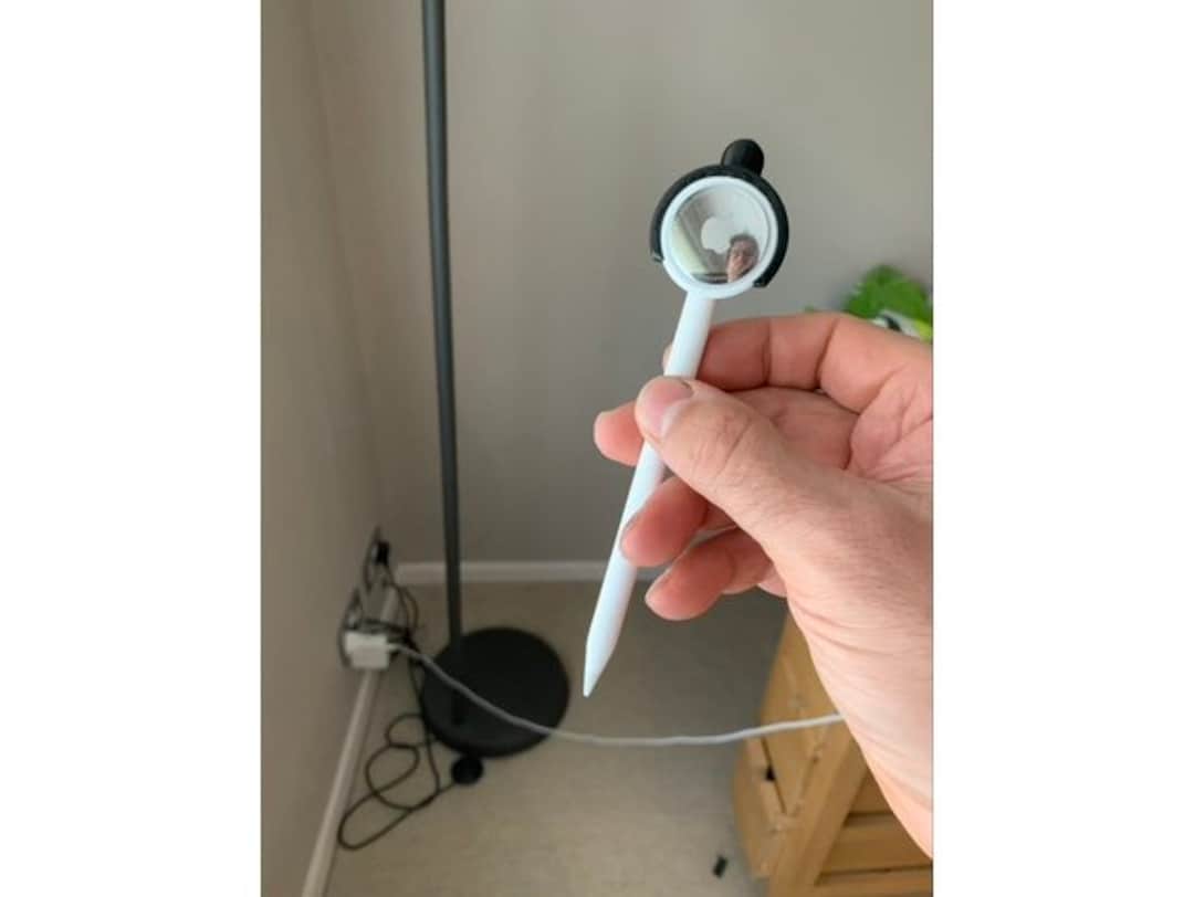 NEVER Lose Your APPLE PENCIL Again 3d Printed Apple Pencil AirTag Attachment Clip Stocking