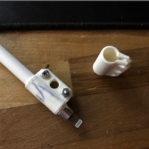 3d Printed 1st Gen Apple Pencil Lanyard Holder - Functional Minimalist 3D Print For Apple Pencil