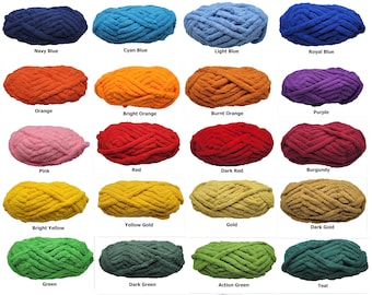 SALE 36 Colors AVAILABLE, Fall Colors, Chunky Yarn, Arm Knitting