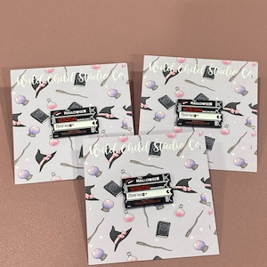 Horror Movie VHS Enamel Pin