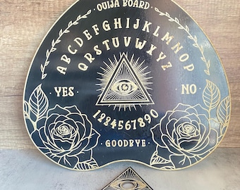 Wooden  Spirit Boards | Mystical Ouija Decor | Witchcraft Gift
