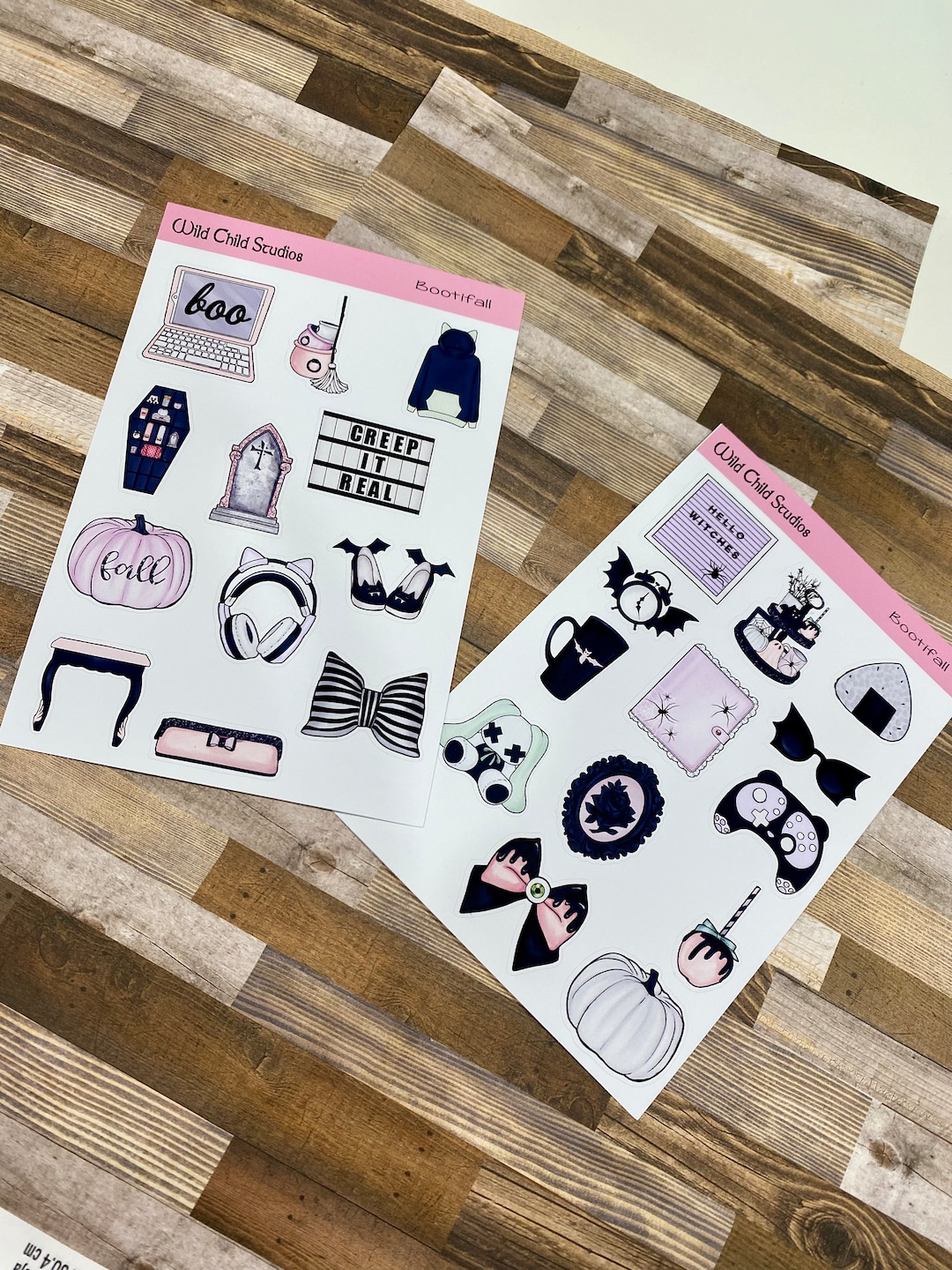 Pastel Goth Planner Stickers - Etsy