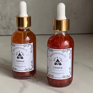 Cashmere Scented Shimmer Body Oil