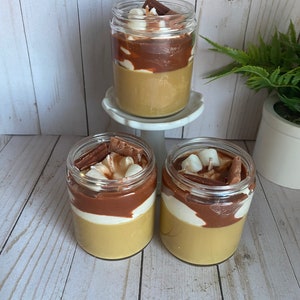 Smores Hand Poured Soy Candle 8 oz