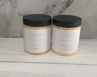 Peaches n Cream Whipped Sugar Scrub