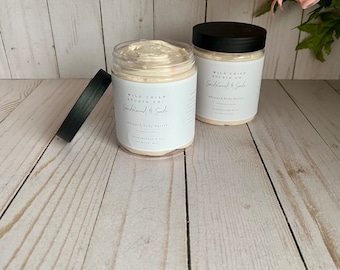 Sandalwood & Suede Whipped  Body Butter