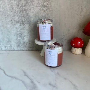 Hot Chocolate Hand Poured Soy Candle 8 oz