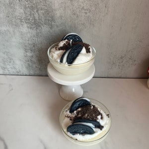 Wholesale-Cookies n Cream Sundae Mini Candle