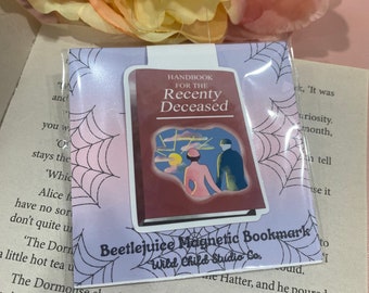 Recently Deceased Inspired Magnetic Bookmark