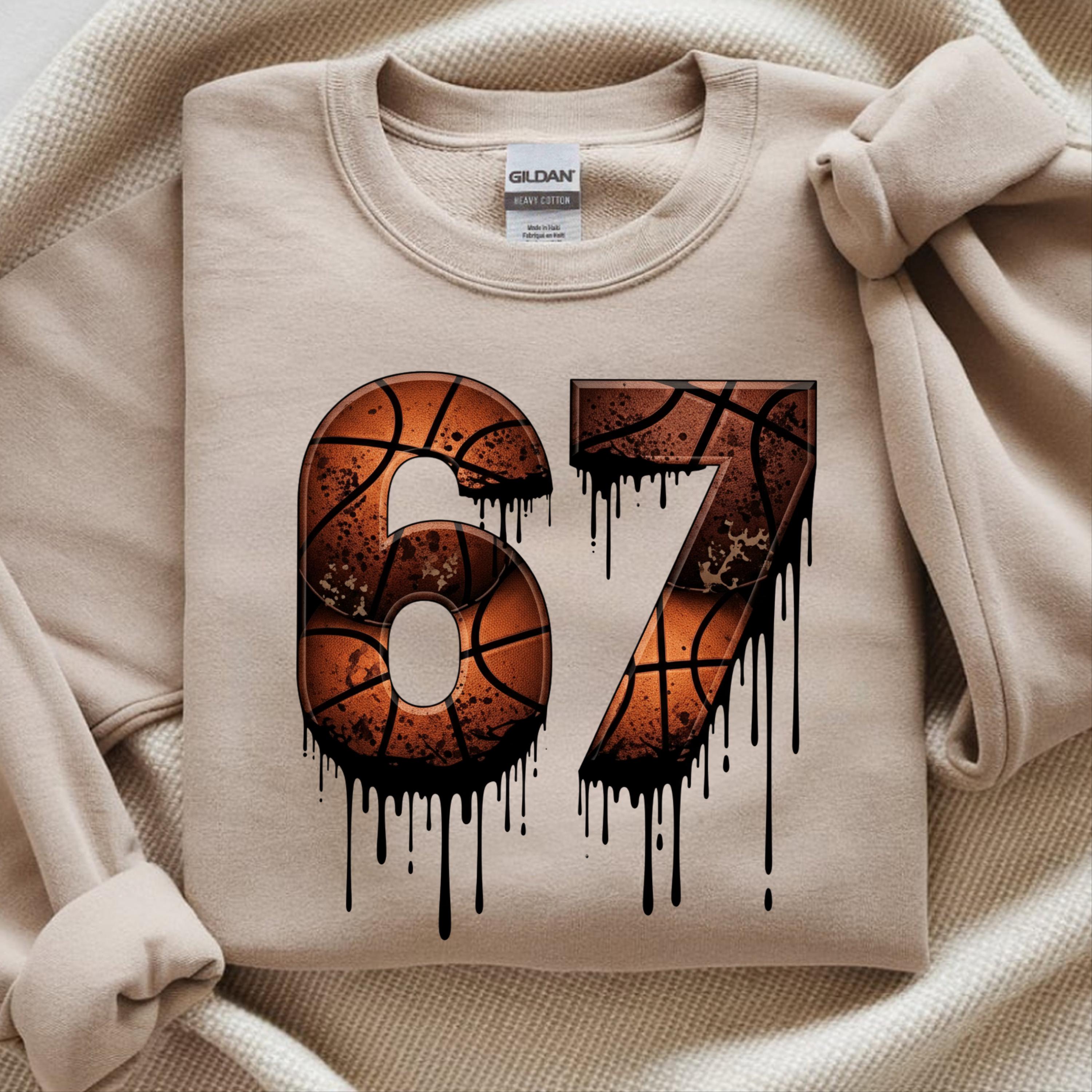 Basketball 67 Meme Drip PNG | Gen Alpha Basketball PNG | Dripping ...
