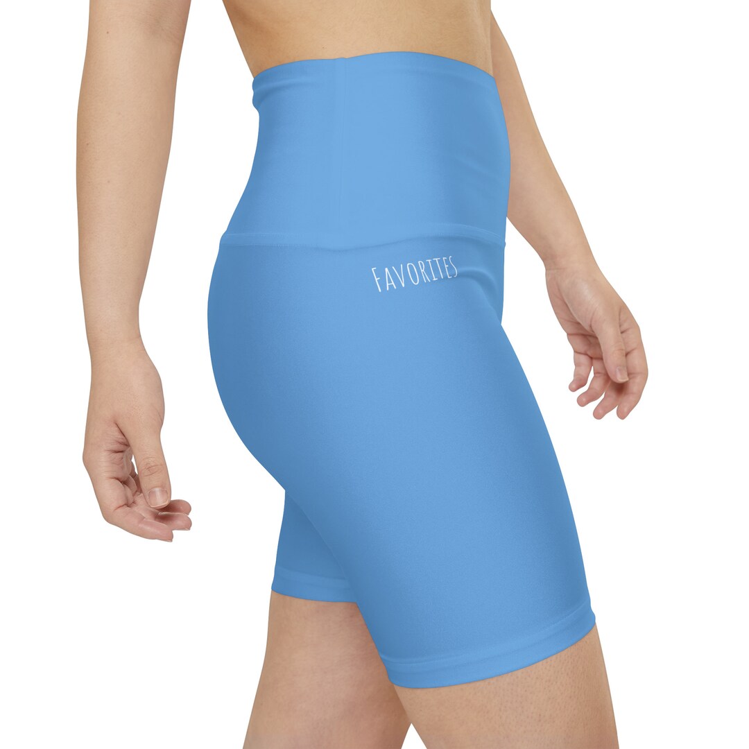 High waisted exercise shorts hotsell