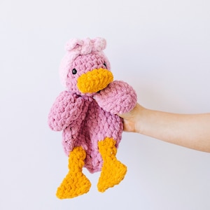 Crochet Della Duck Snuggler