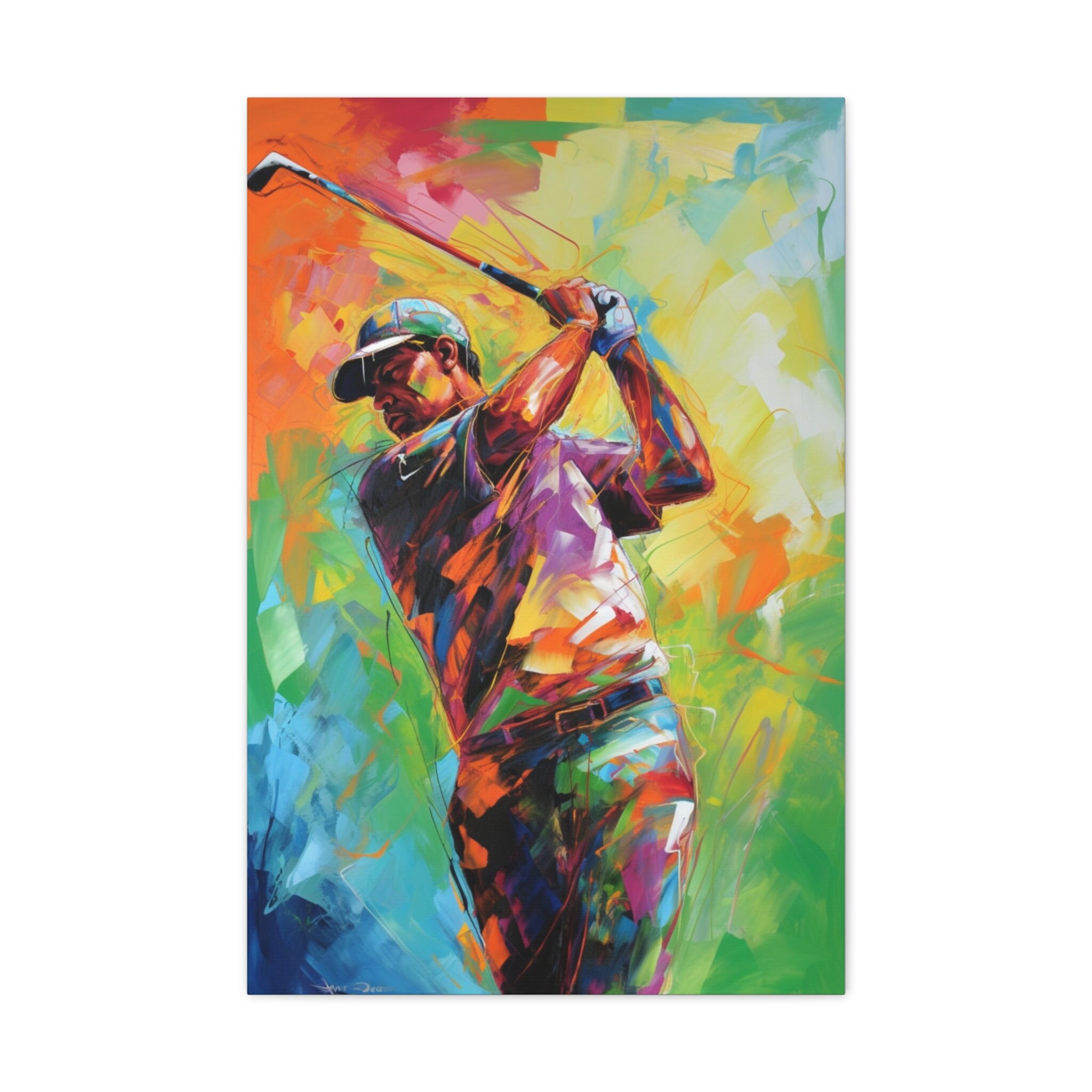 Golf Wall Art, Golf Art for Wall, Golf Art Print, Golf Course Art, Golf ...