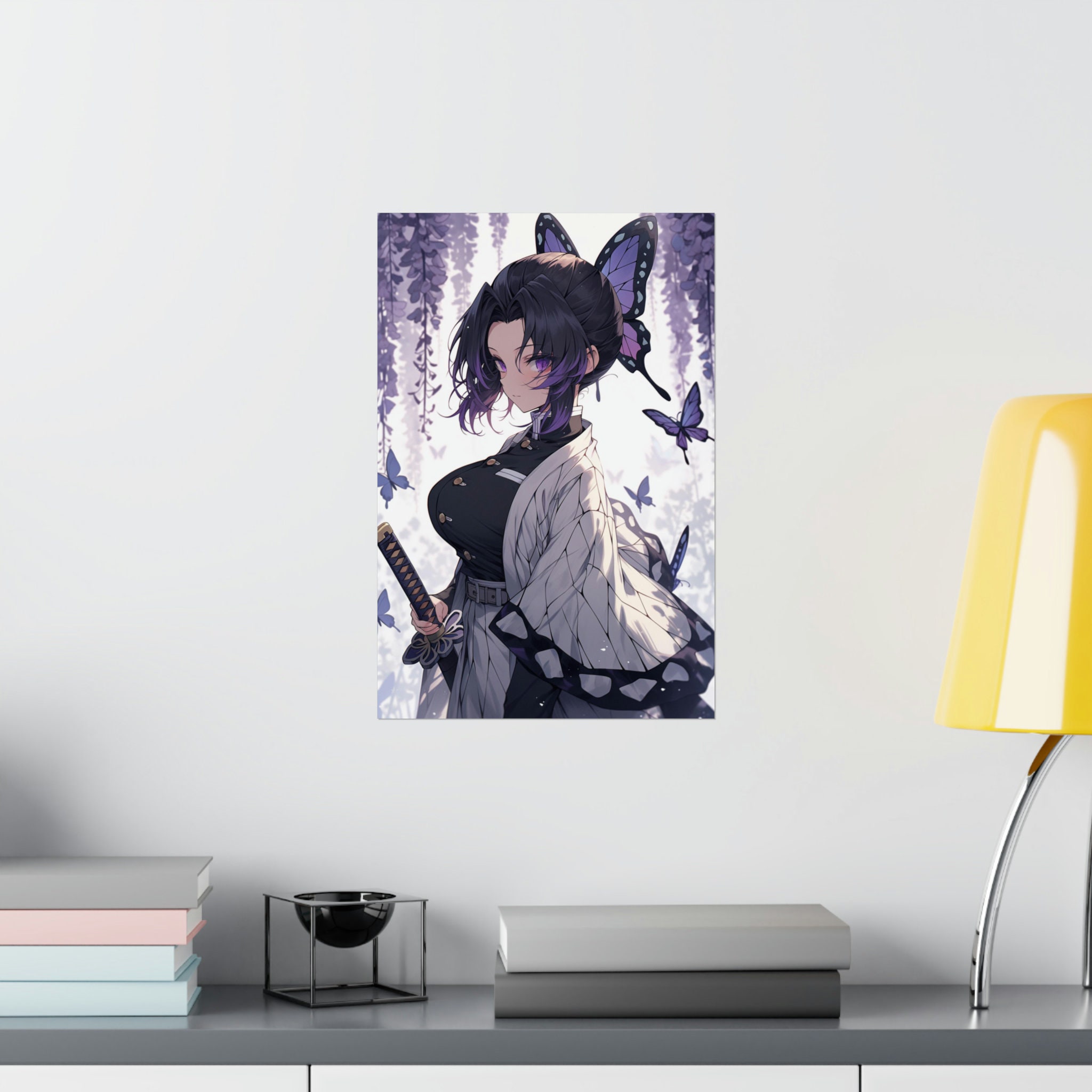 Shinobu Kocho Demonslayer Inspired Fan Art Anime Poster - Etsy